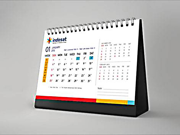 Desk calendar